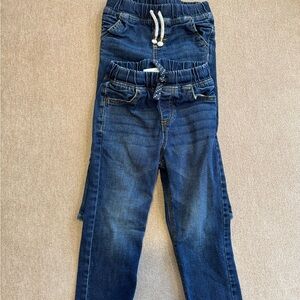 2 pairs of toddler boys Jumping Beans jeans.